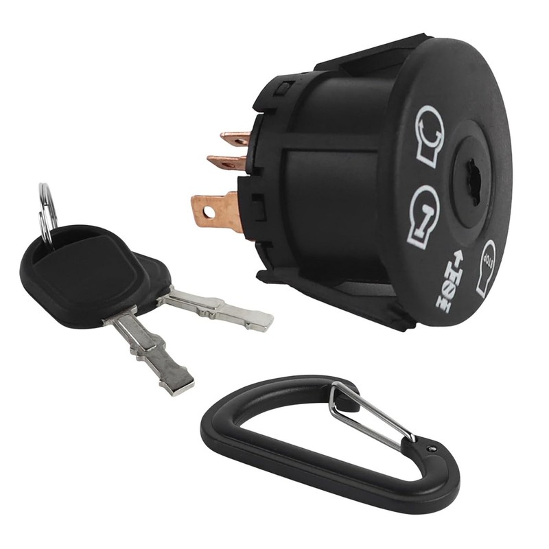 Ignition Key Switch 532193350 with 2 Keys for Husqvarna Craftsman Riding Mower gallery