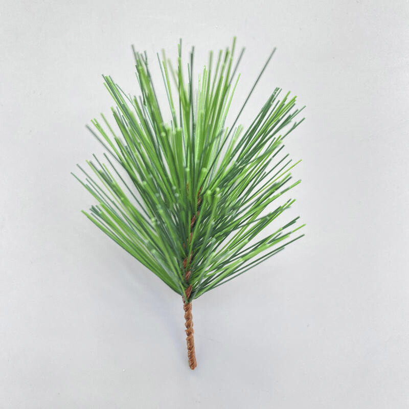10pcs DIY Craft Pine Needles Branches Christmas Pine Twigs Stems Wreaths Decor gallery
