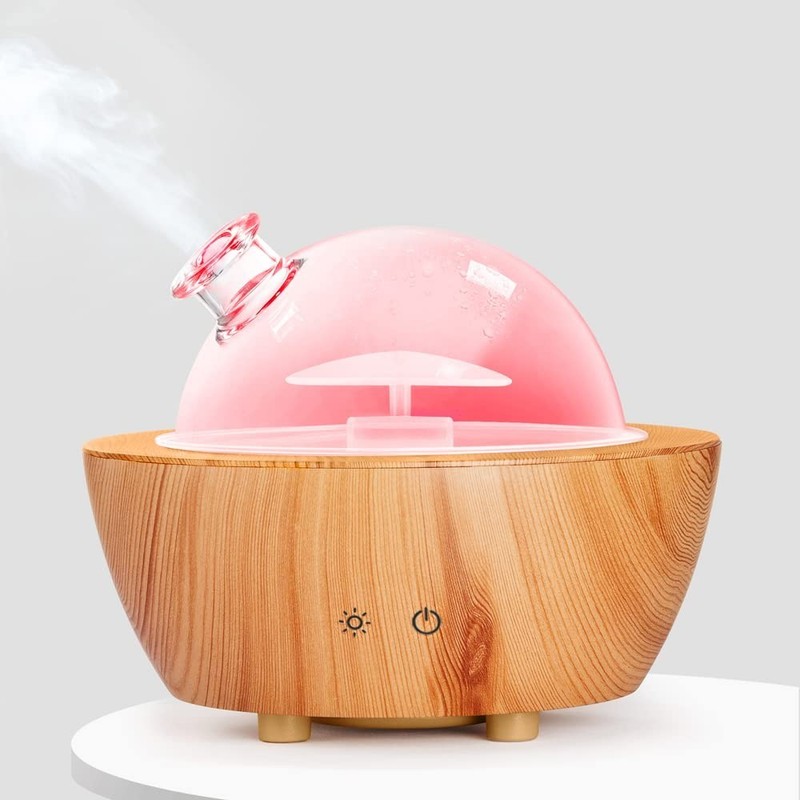 Aromatherapy Essential Oil Diffuser - 280ml Cool Mist Humidifier, 7-Color LED Li gallery