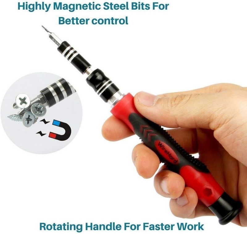 62 in 1 Precision Screwdriver Set Computer Repair Tool Kit Magnetic Bit gallery
