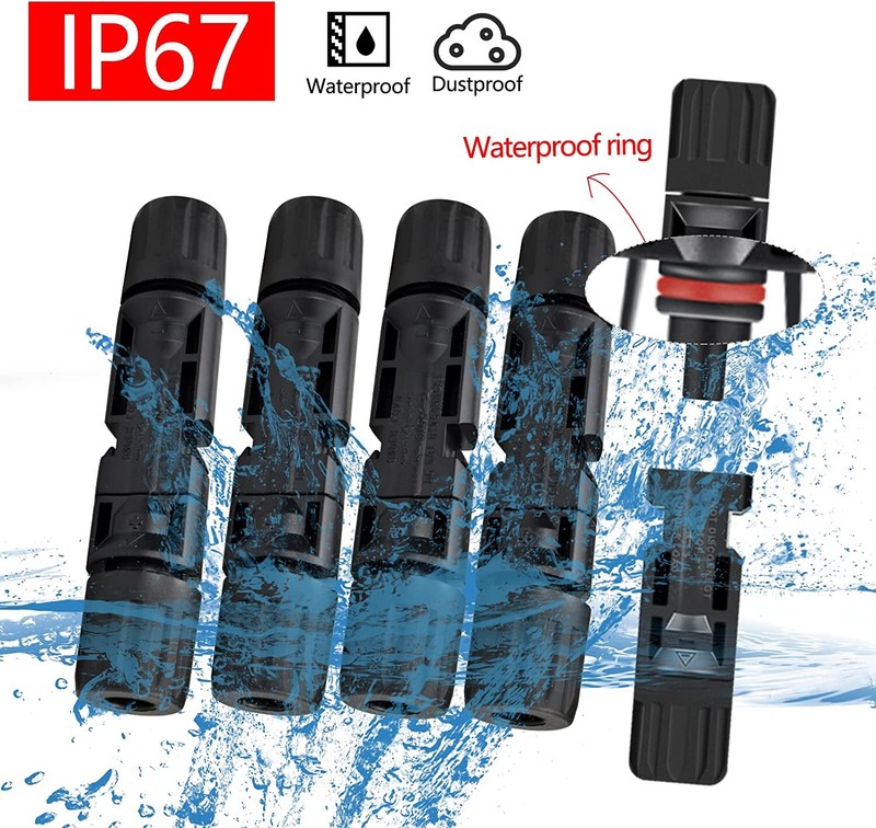 24/12PCS Solar Panel Cable Wire Connectors Crimper PV Crimping Pliers Tool Set gallery