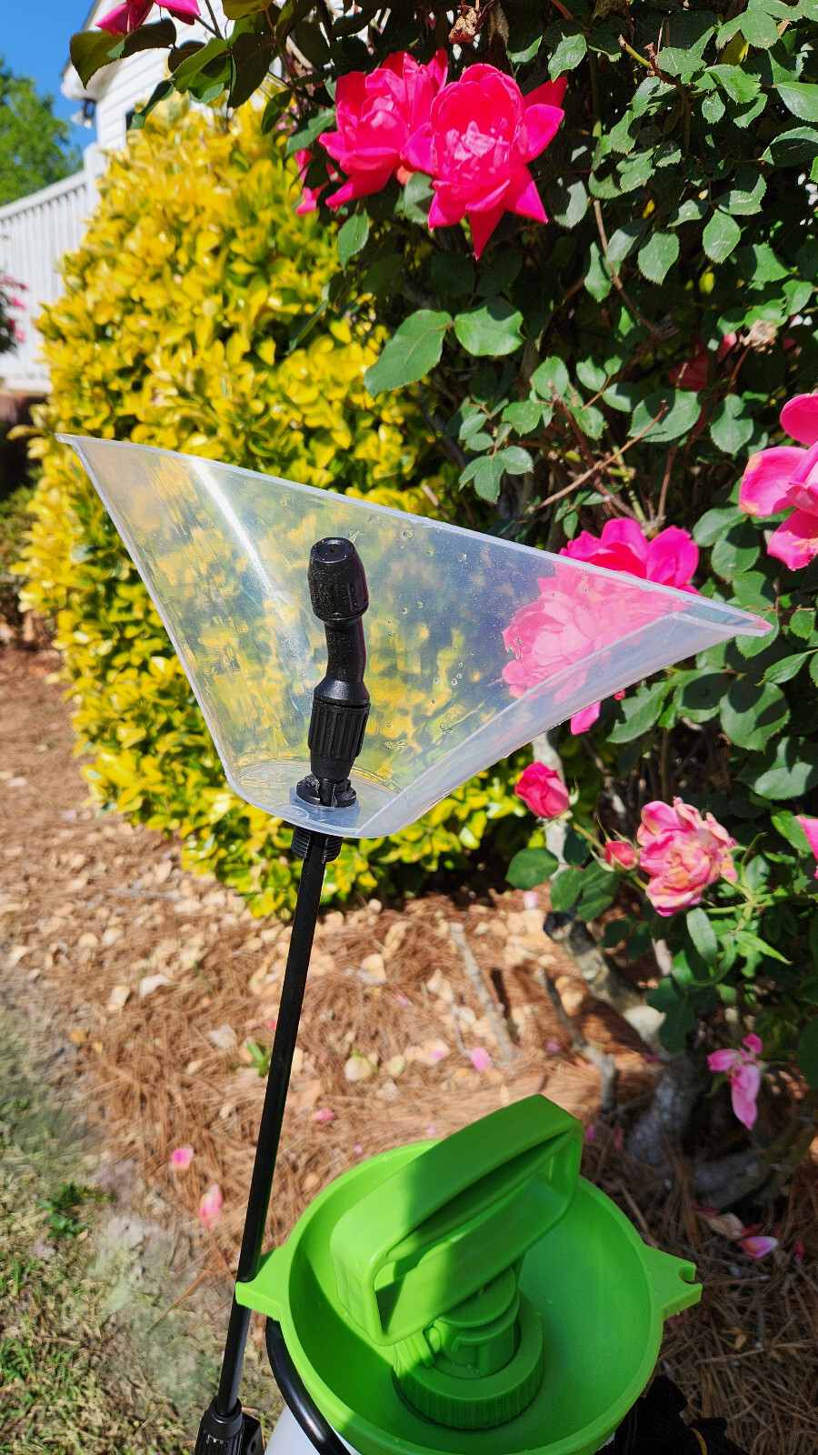 The Super Shield Kit Wind Proof Prevents Overspray metal plastic garden house gallery