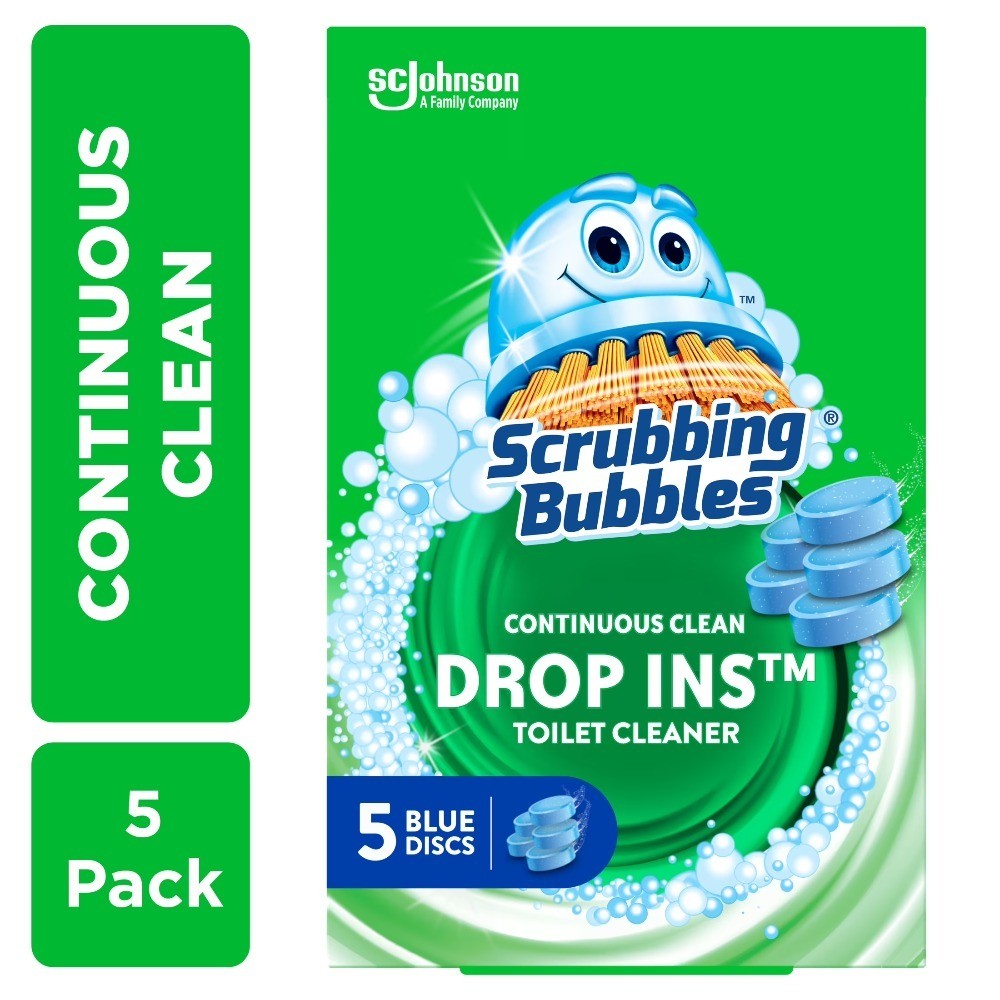 Toilet Bowl Cleaner Tablet Continuous Clean Drop-Ins Long Lasting Up to 4 Weeks gallery
