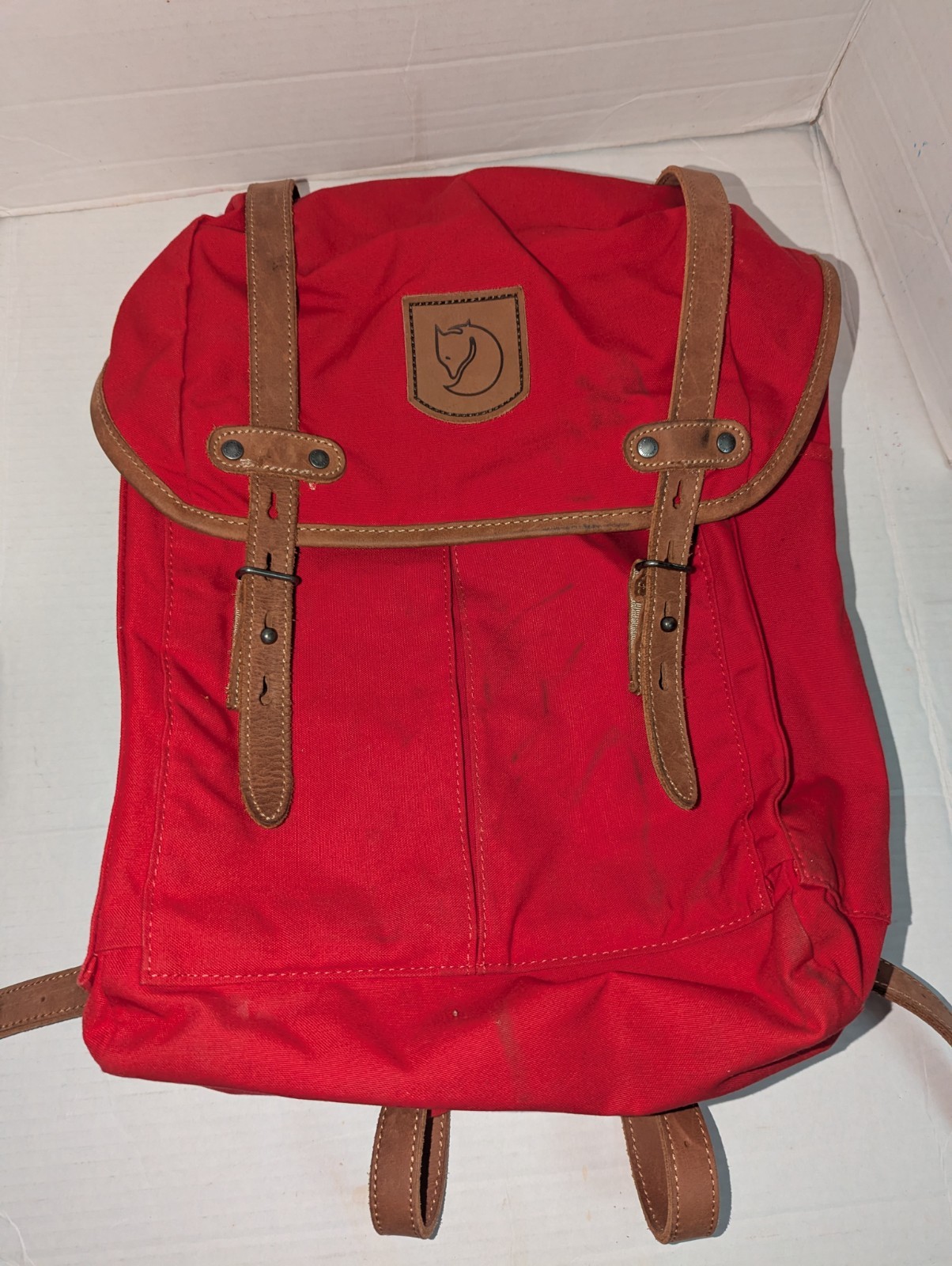 Fjallraven No.21 Rucksack G1000 Backpack Red