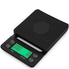 Coffee Scale 0 1g Accuracy Electronic with Timer for Pour Over 3kg 5kg Weight