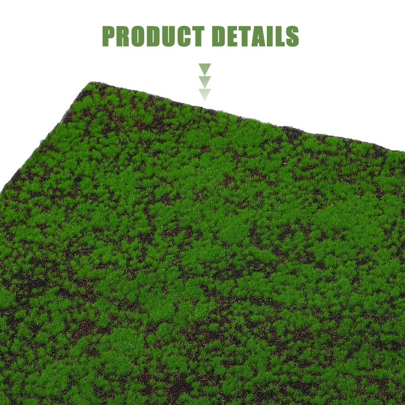 Green Artificial Moss Mat for Small Decorative Gardening and Landscape Projects gallery
