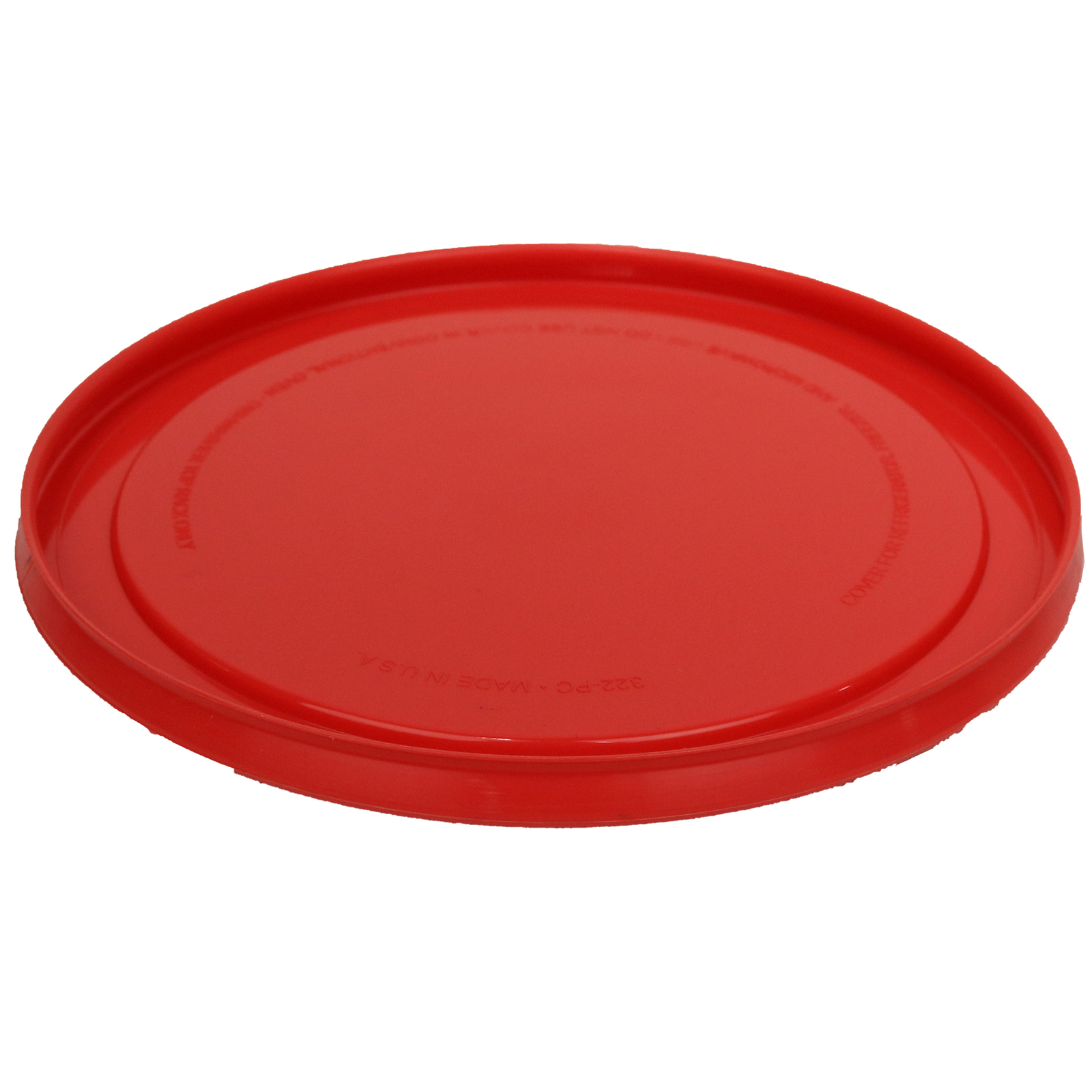 Pyrex 322-PC Red Round Mixing Bowl Food Storage Plastic Replacement Lid Cover gallery