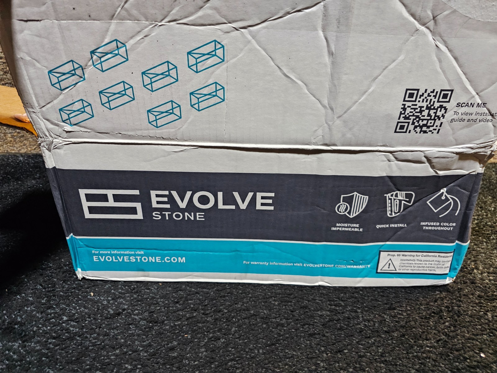 Evolve Stone NR-NT-PS-F National True Flats Non-Fire Phantom Shadow 14.25 Sq. Ft gallery
