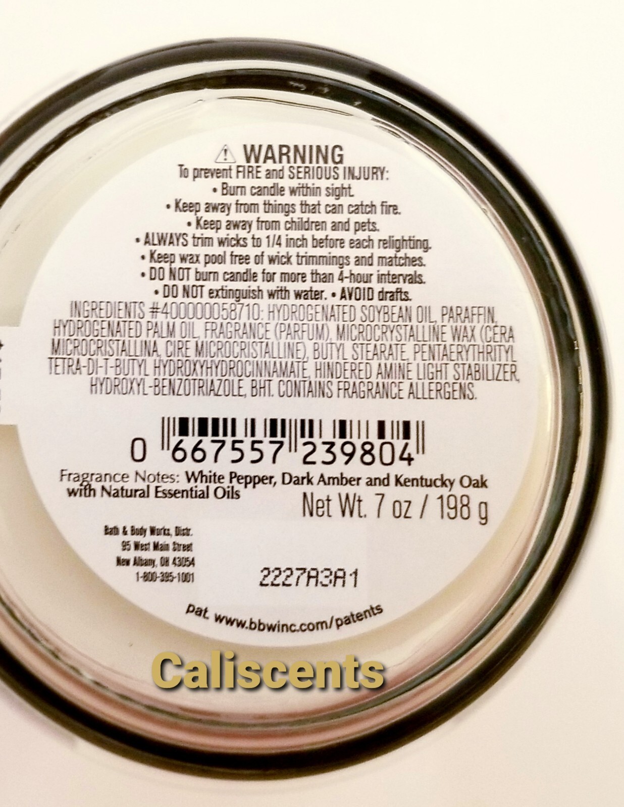 Bath & Body Works BOURBON 7 oz Candles Burns 25-45 Hrs X4 NEW gallery