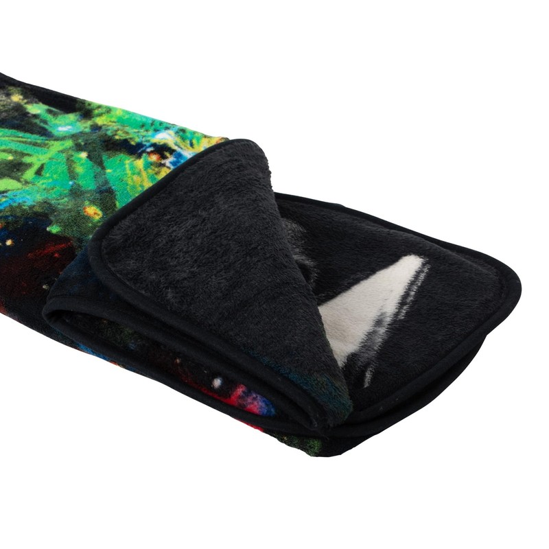 Albert Einstein Smoke Galaxy Lightweight Fleece Throw Blanket | 45 x 60 Inches gallery