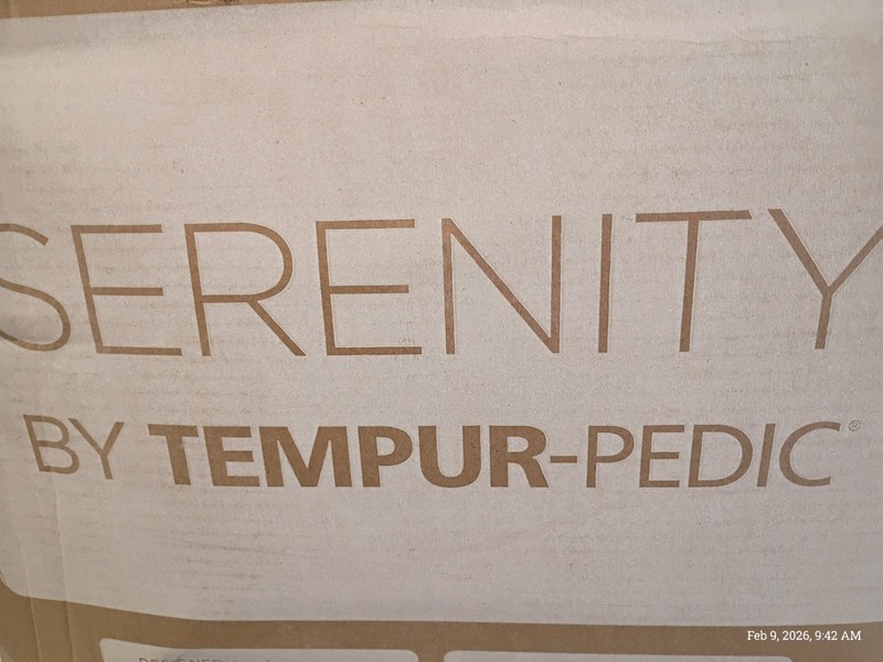 Serenity Tempur-Pedic 3 Inch Memory Topper Restorative Sleep King 80x76"x3” gallery