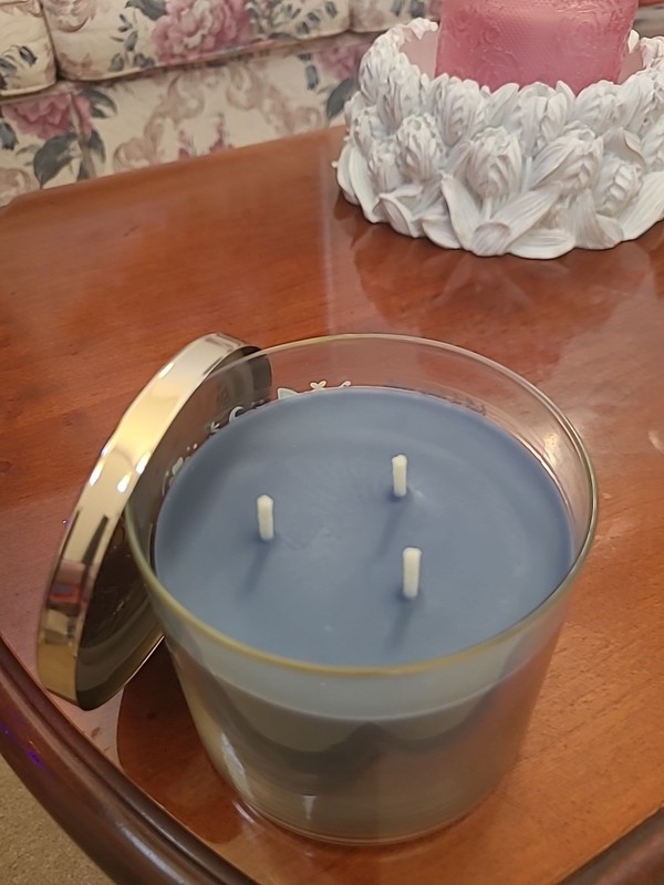 BLUEBERRY PUMPKIN PATCH BATH & BODY WORKS 3 WICK SCENTED LARGE CANDLE NEW gallery