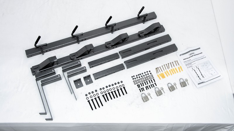 4 Place Weed Eater Racks for Open/Enclosed Trailers Trimmer Rack Weedeater Rack gallery