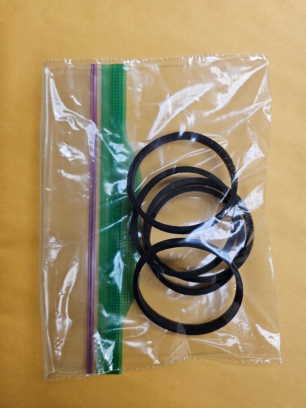 (5pc Pack) 2" Square Cut Rubber Slip Joint Washers- MADE IN USA - Premium gallery