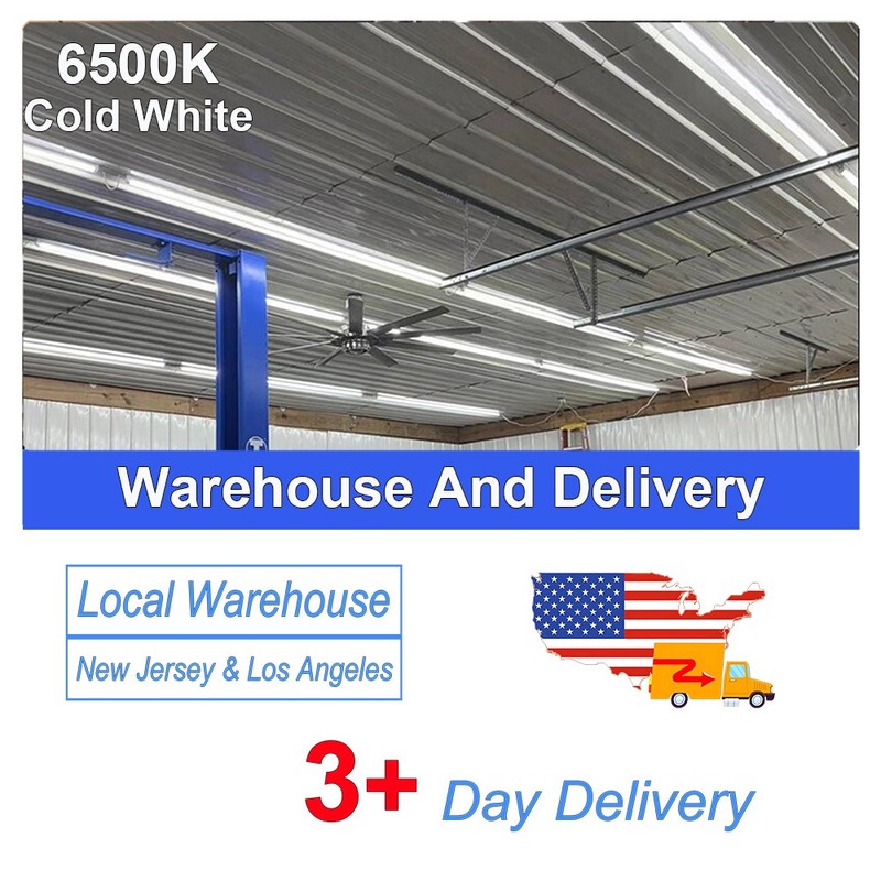 25 Pack 4 Foot Led Replacement Fluorescent Tubes 72W Dual Pin 6500K AC85-277V gallery
