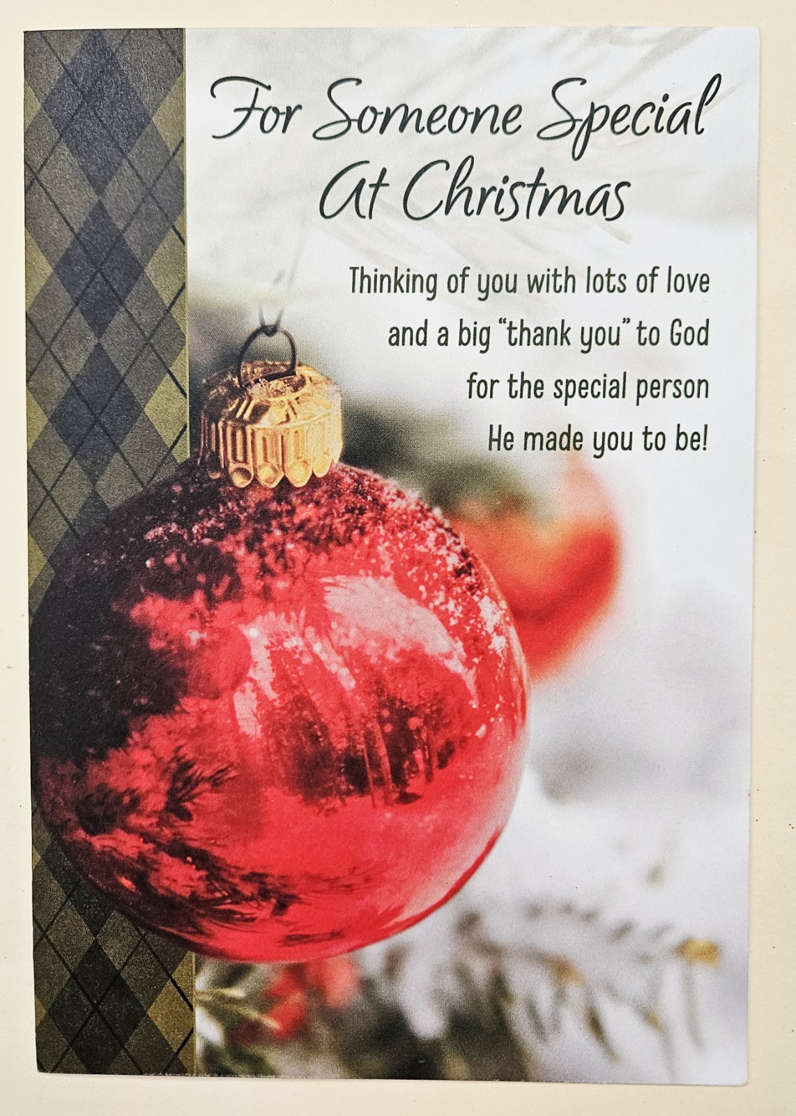 Merry Christmas. For Someone Special. Greeting Card (+ Envelope 7×5") gallery