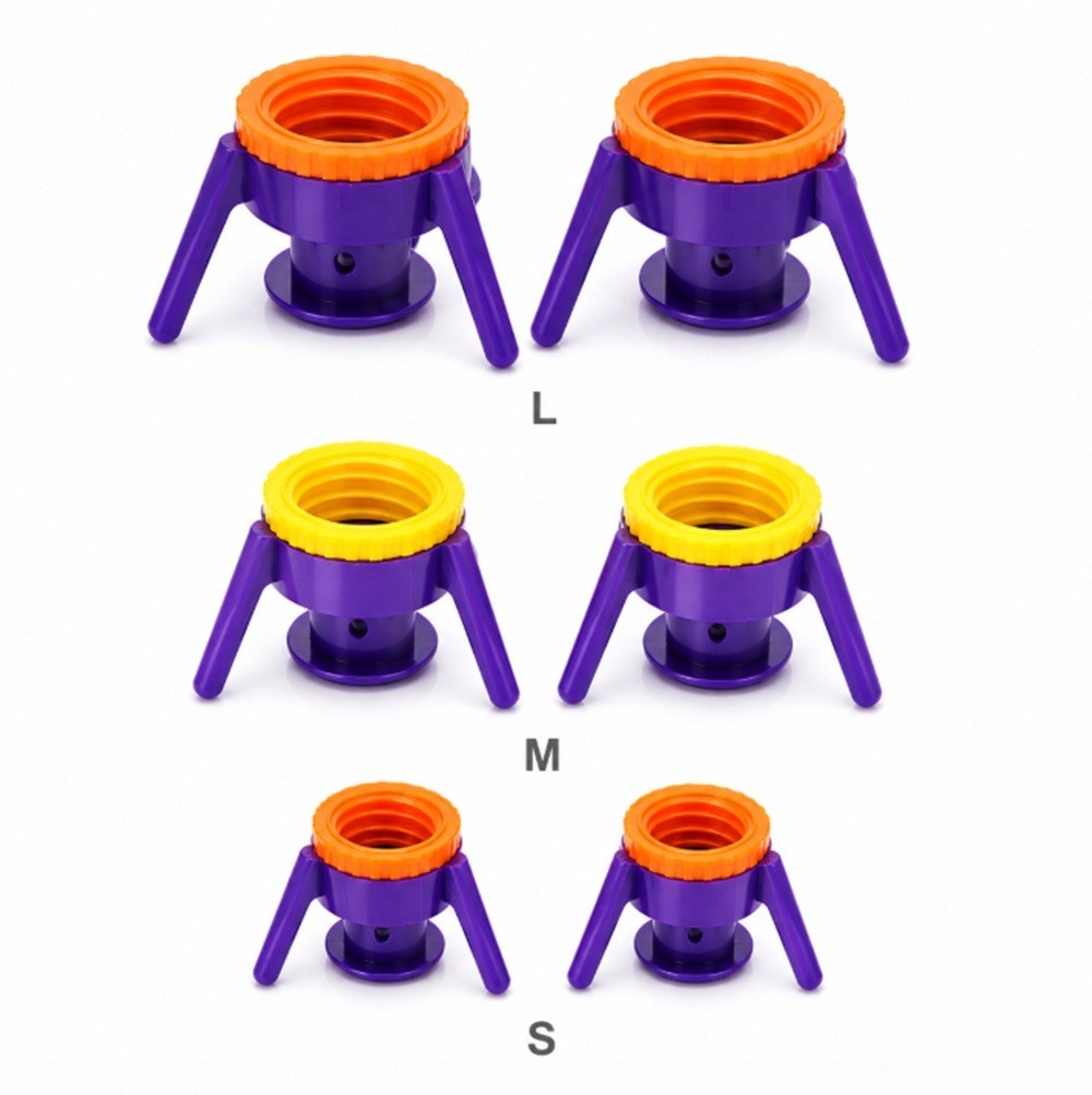 6-Pack Bottle Emptying Kit – Evacuation Dispenser Caps for Shampoo & Lotion gallery