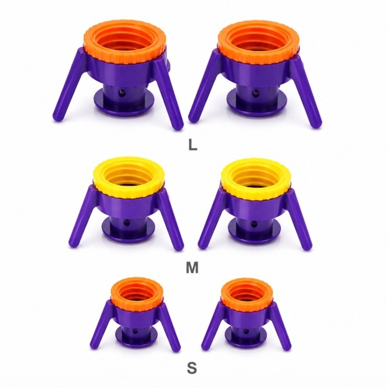 6-Pack Bottle Emptying Kit – Evacuation Dispenser Caps for Shampoo & Lotion gallery