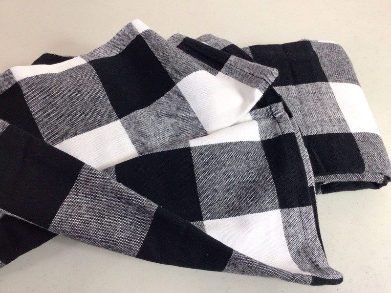 Style Selections Large Plaid Tablecloth Cotton 60 X 102 inches New gallery