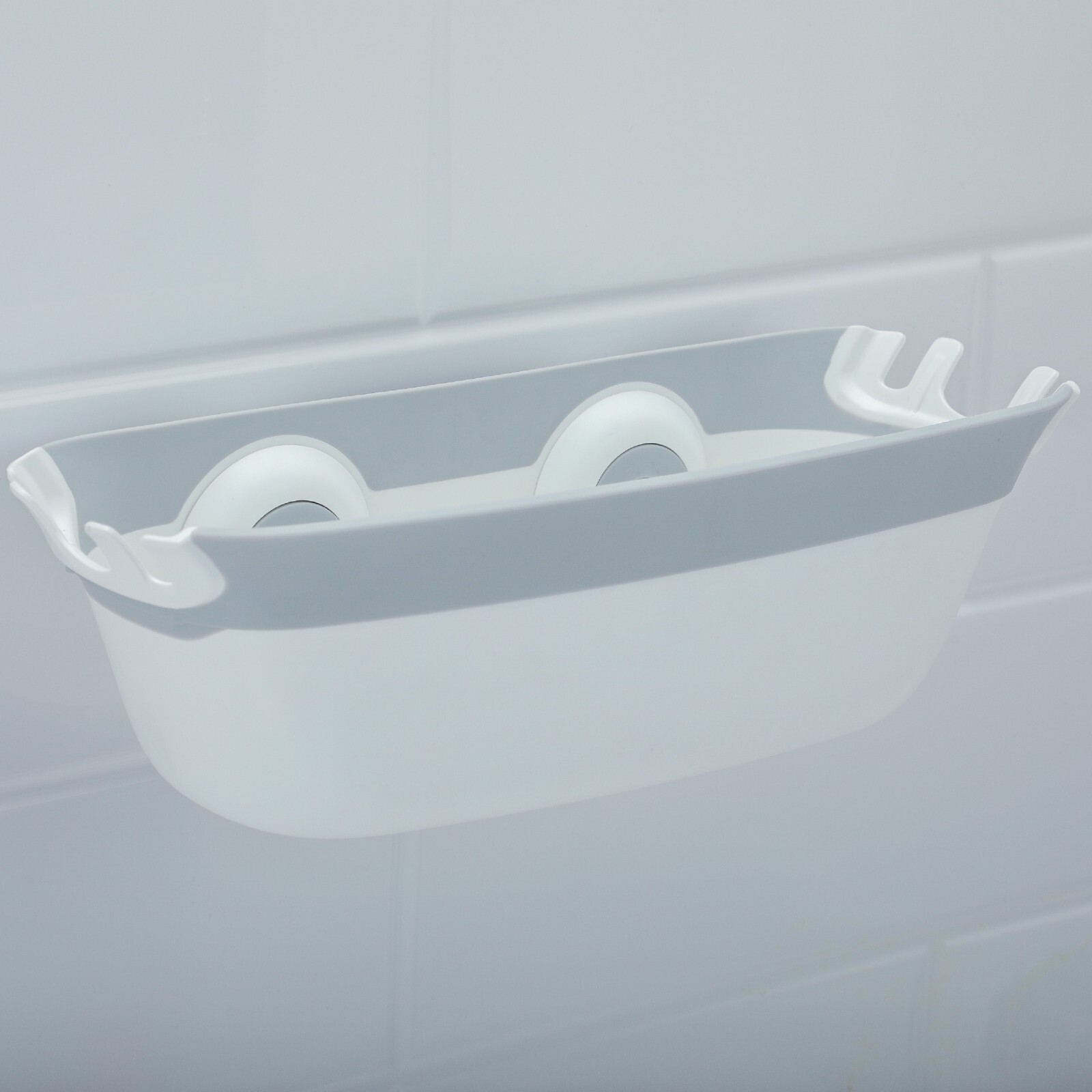 SlipX Solutions Shampoo Basket and Suction Soap Saver Bundle gallery
