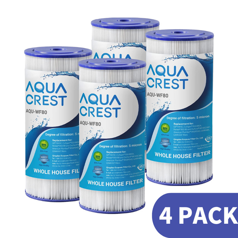 AQUACREST FXHSC Whole House Water Filter, Replacement for GE FXHSC, GXWH40L gallery