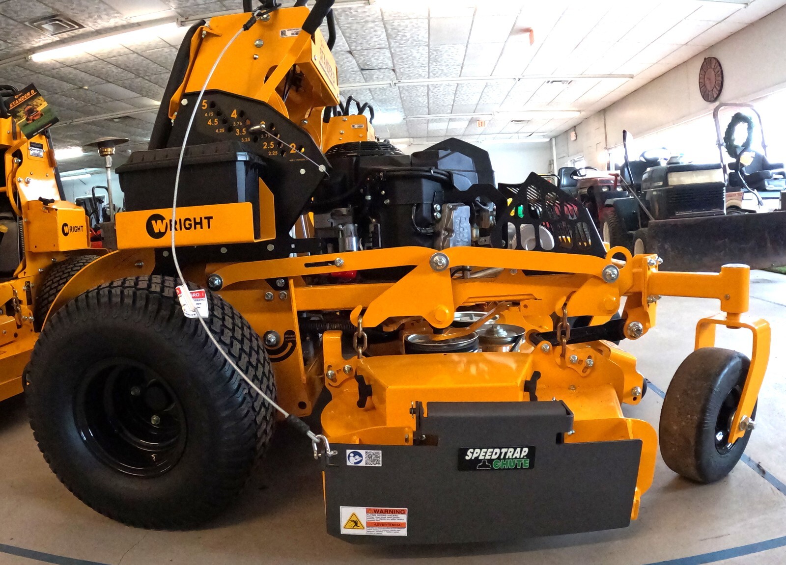 Speedtrap® Chute Blocker Wright™ Stander® B 52" Mowers 90 second install! gallery