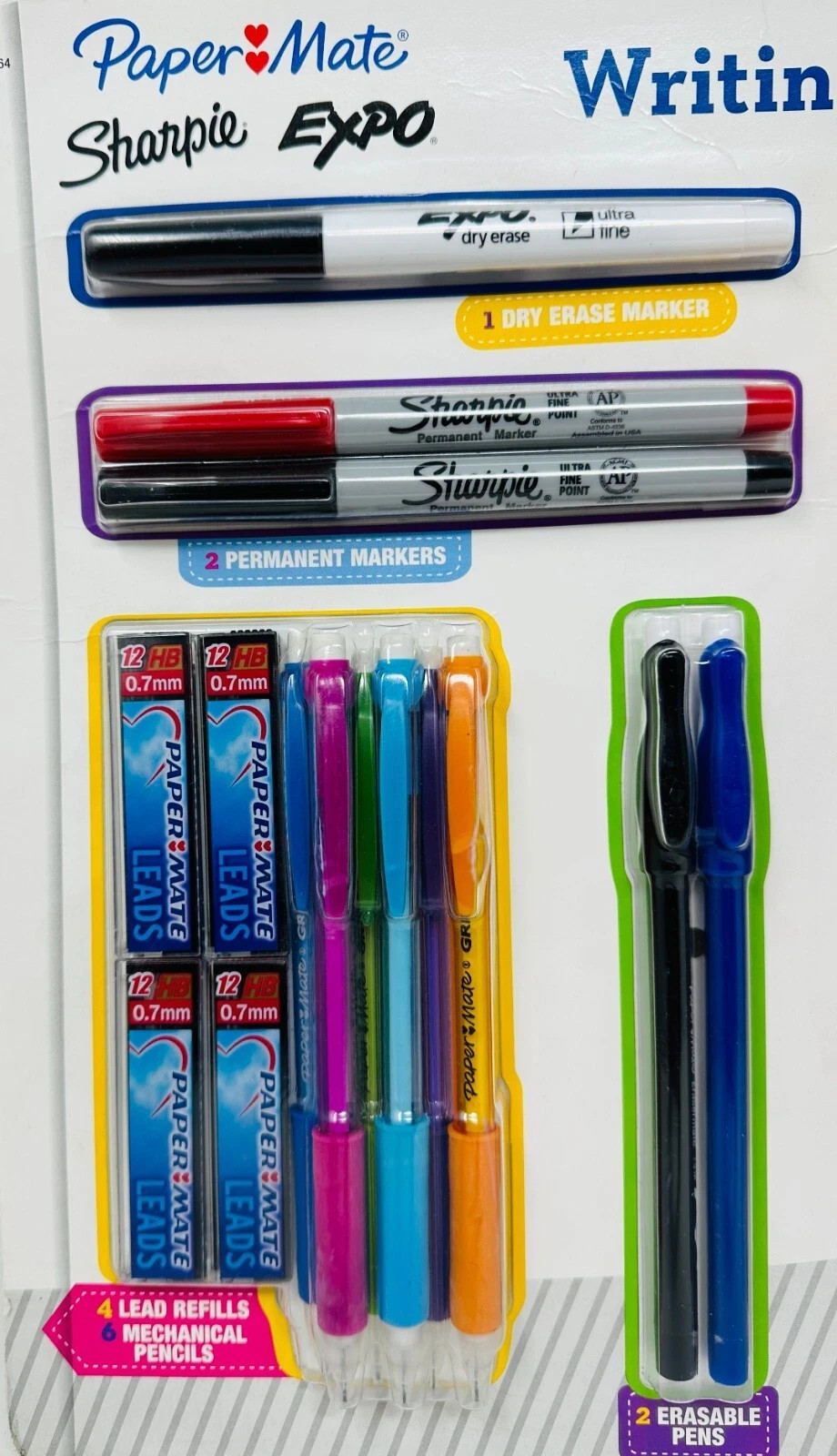 Paper Mate Sharpie Expo Writing Essentials Pack 33 Count New gallery