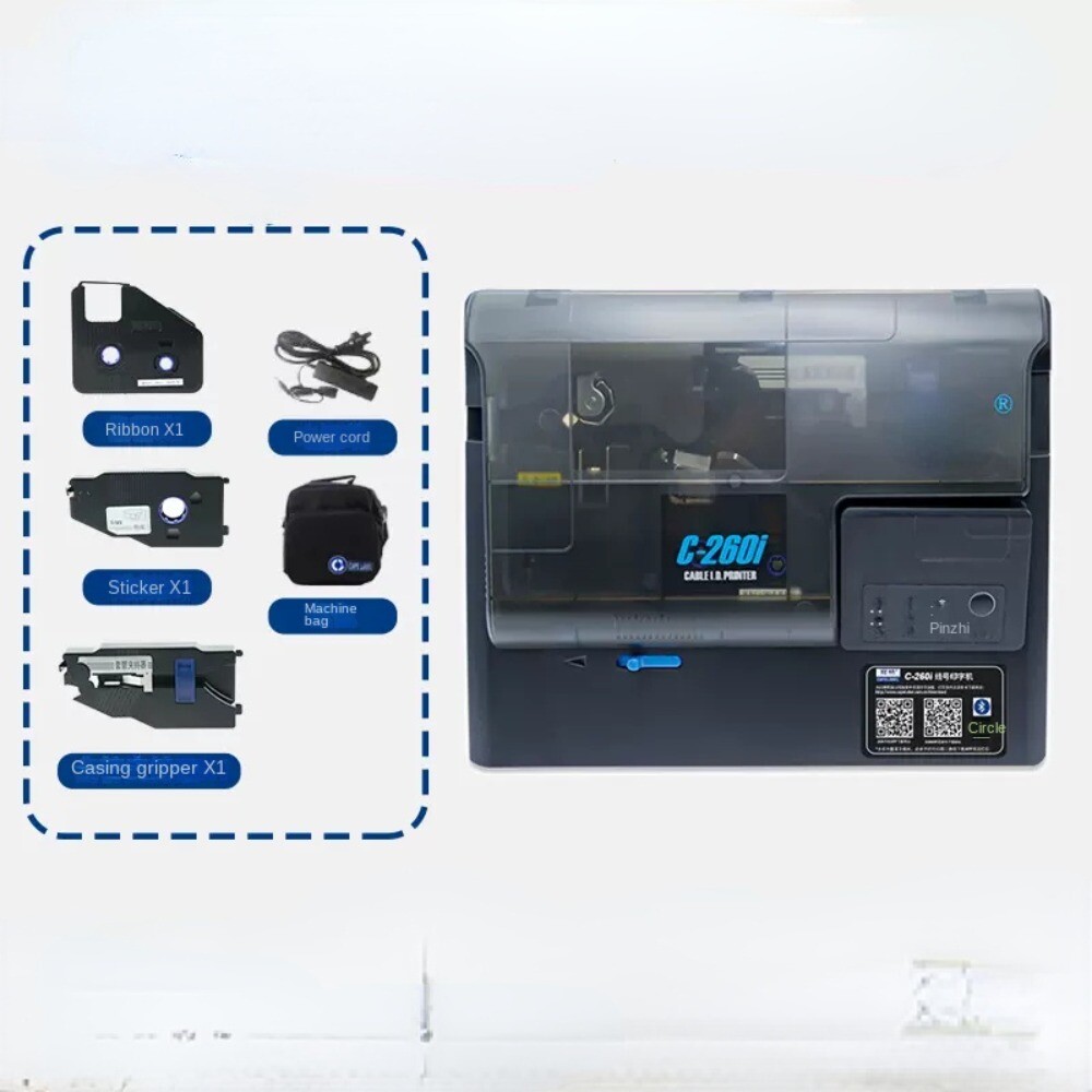 Wire Marking Machine Computerised Hose Heat Shrinkable Sleeve Printer Cords gallery