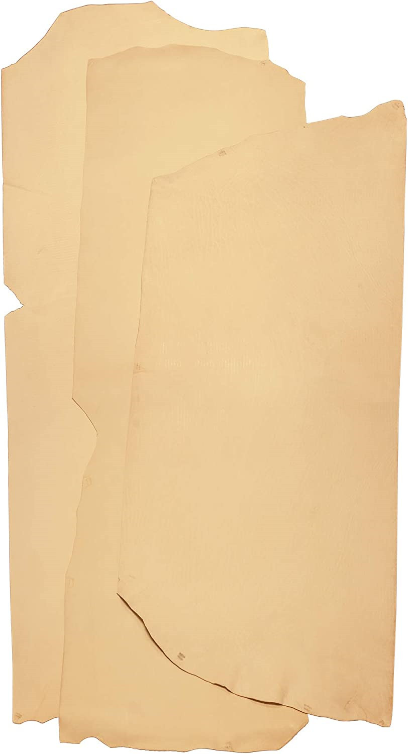 Realeather Veg-Tan Double Shoulder Leather, Natural gallery