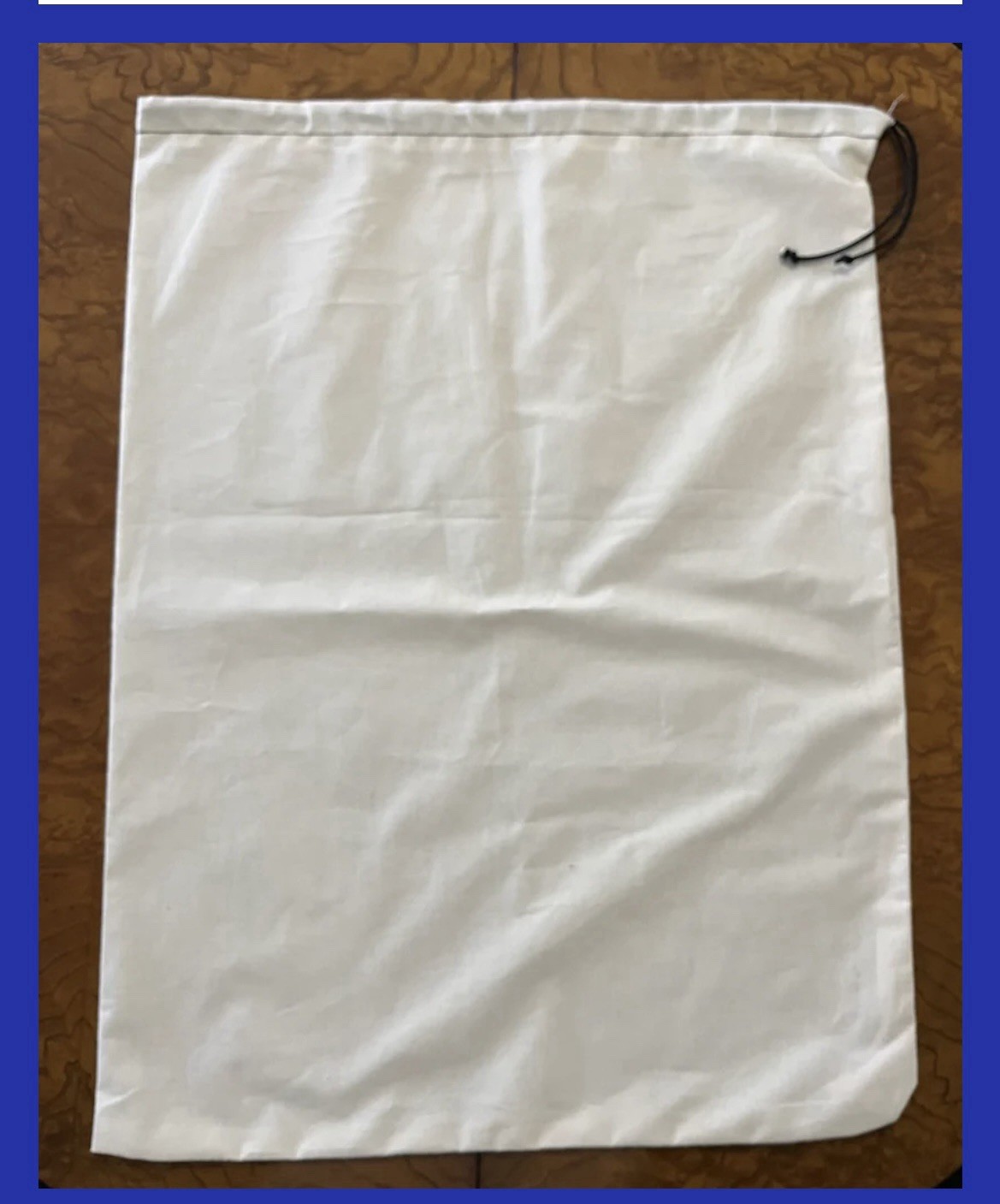 Linen Draw String Laundry Bag. 22” X 27” . Made In Kansas! gallery