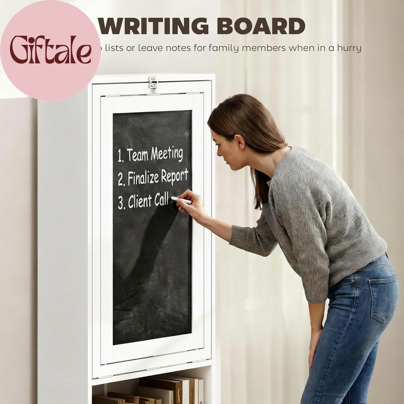 Foldable Convertible Writing Table, Wall Mounted Space-Saving Computer Desk with gallery