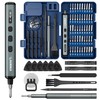 Mini Electric Screwdriver Set, 67 in 1 - 5 Torque Settings, 350 mAh Battery gallery