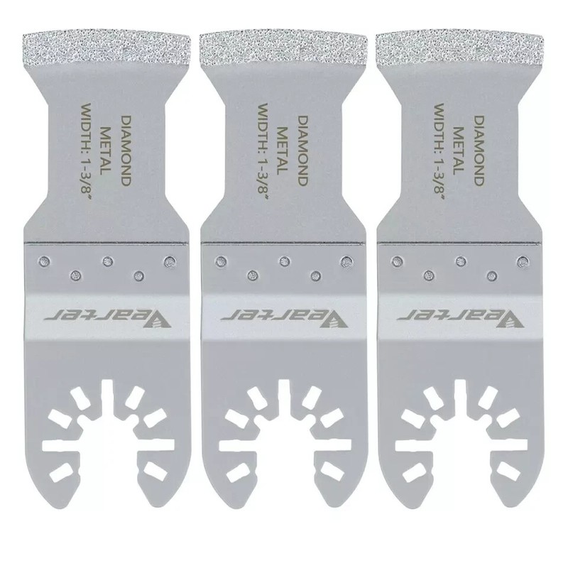 3PCS 34mm Oscillating Multitool Saw Blade Universal Diamond Grit Grout Removal gallery