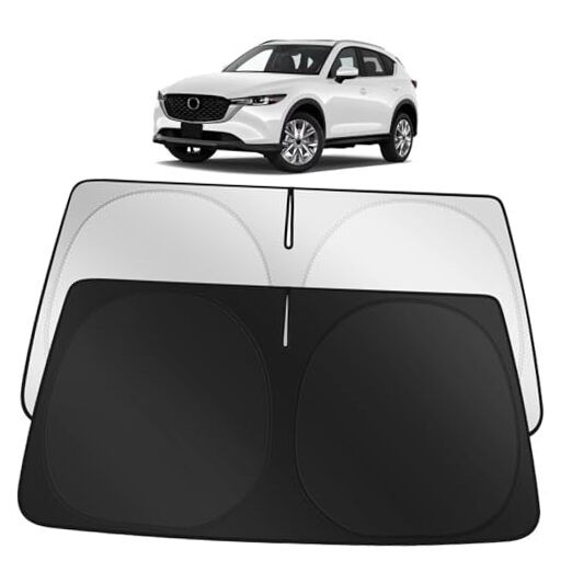Windshield Sun Shade Custom for Mazda CX5 CX-5 Accessories 2017-2024 2025 2026 gallery