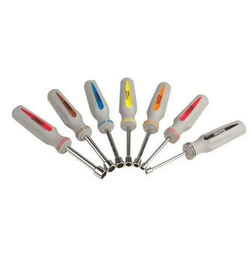7-piece Metric 6 point Nut Driver Set Soft Grip Handle 5, 6, 7, 8, 10, 11, 12 MM gallery