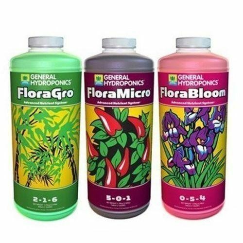 General Hydroponics Flora Series Trio, Quart (Bundle of 3) gallery
