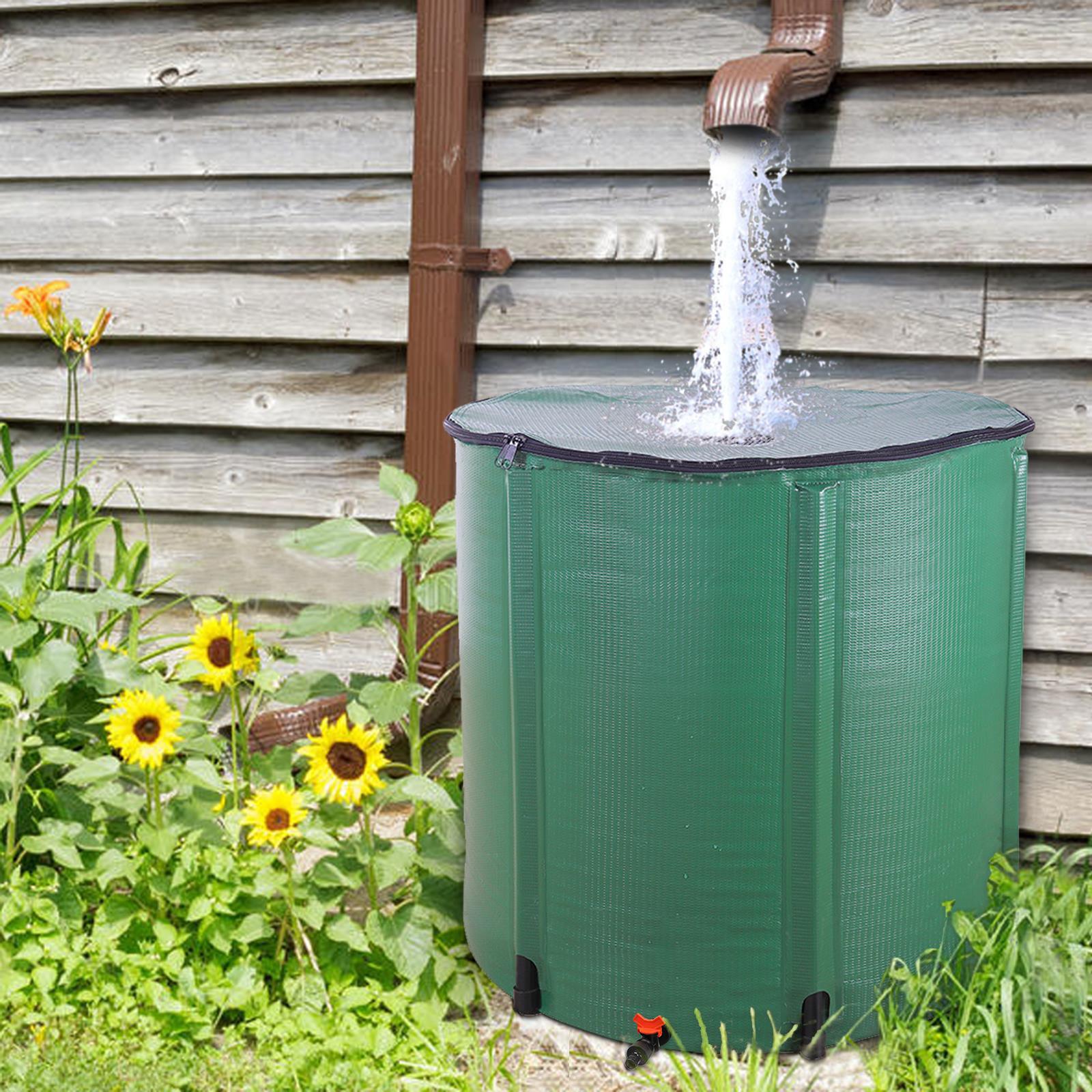 200 Gallon Rain Barrel Water Collector Portable Collapsable Rainwater Collection gallery