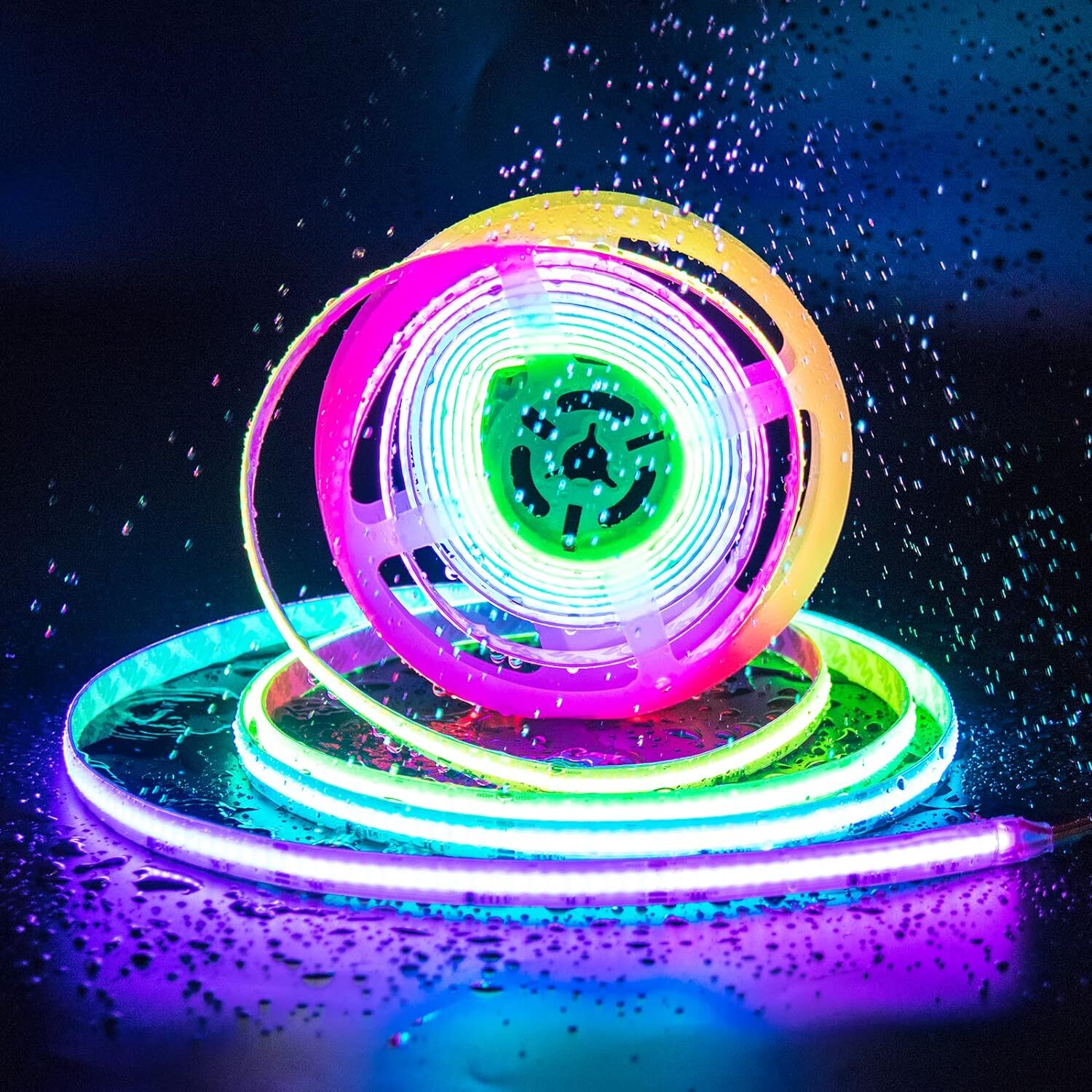 PAUTIX IP65 Waterproof RGB Smart IC COB LED Waterproof-24ft/7.5m-DC24V gallery