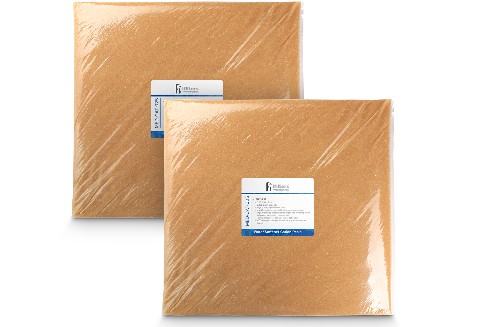 Water Softener Resin Media High Quality Replacement Cation Ion Exchange 1/2 CuFt gallery