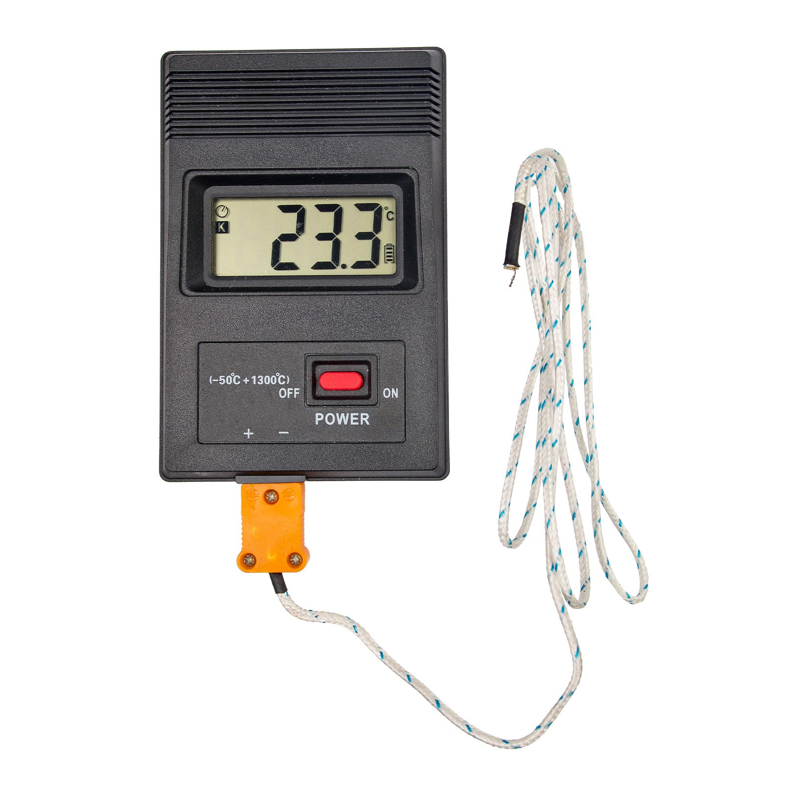 K-Type 2x0.5 Thermocouple Wire Temperature Sensor AWG 24 Wire Insulation 33Ft gallery