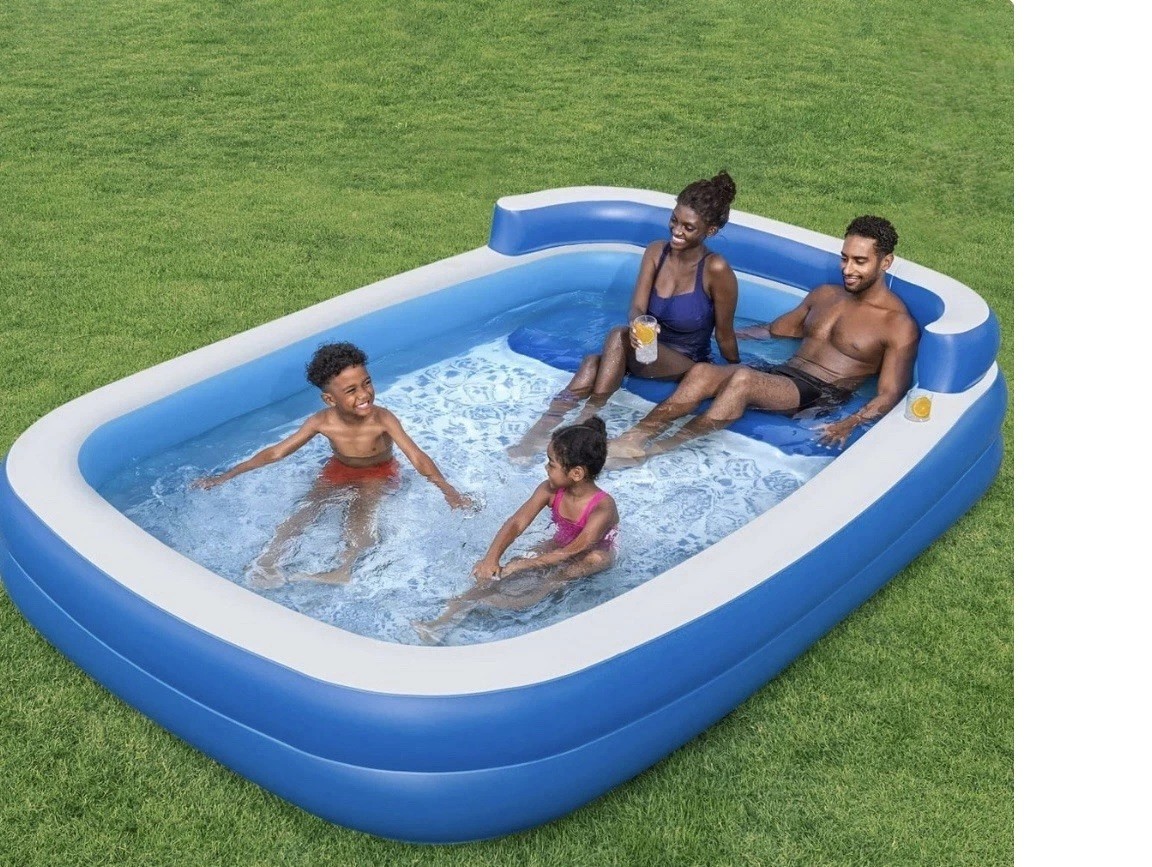 H2OGO! Inflatable Family Lounge Pool BRAND NEW gallery