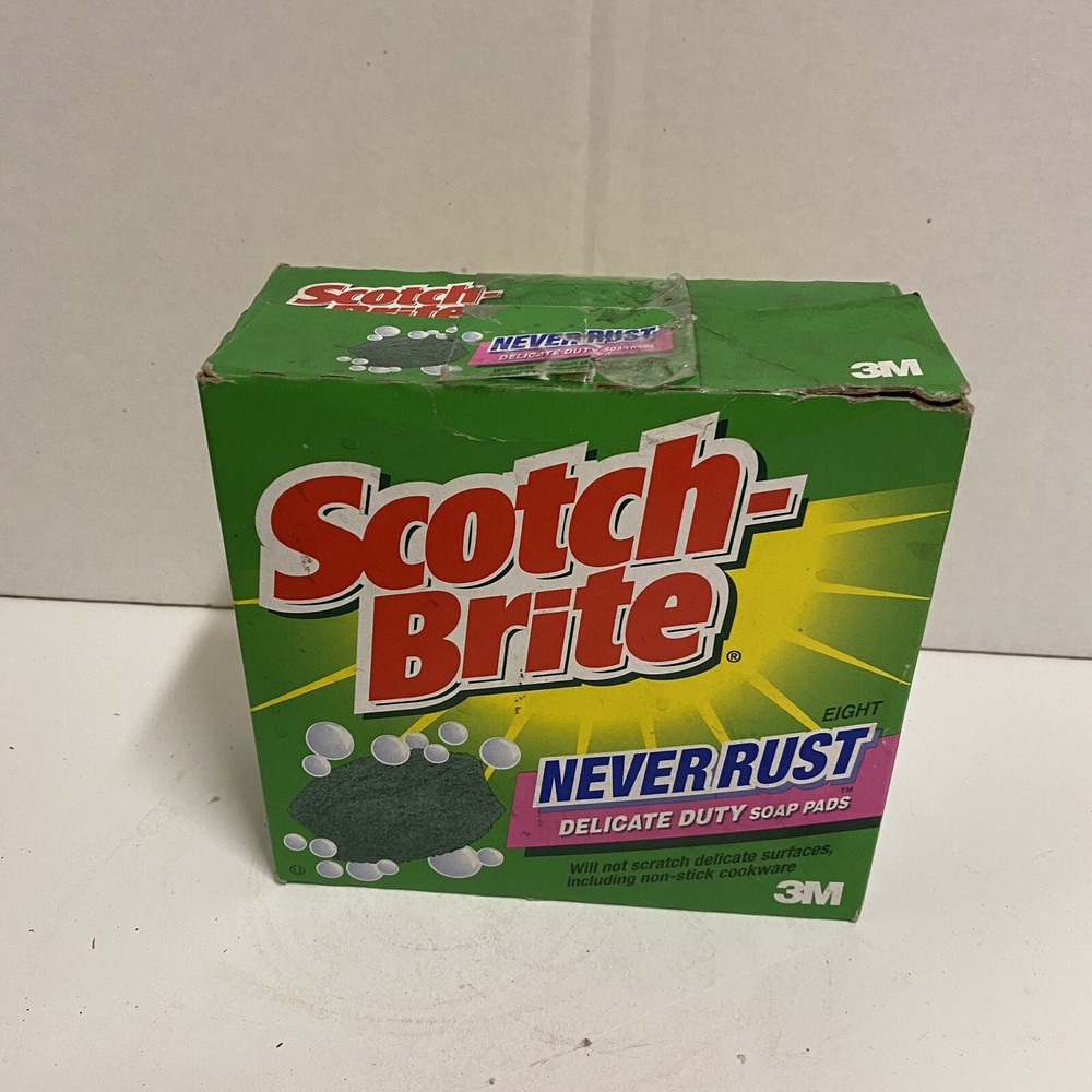Scotch Brite Never Rust Delicate Duty Soap Pads