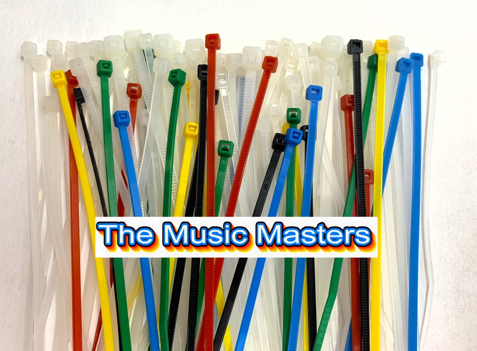 100 Assorted Colors 4, 6, 8, 12 inch Nylon Wire Cable Tie Wraps Straps Zip Ties gallery