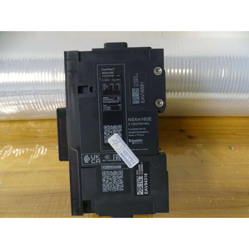 C12E3TM160L ComPacT NSXm E Switch (16kA to 415VAC), 3P 3d, 160A Connect gallery