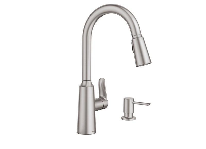 Edwyn Series Pull-Down Kitchen Faucet, 1.5 gpm, 1-Faucet Handle, 1, 4-Faucet Hol gallery