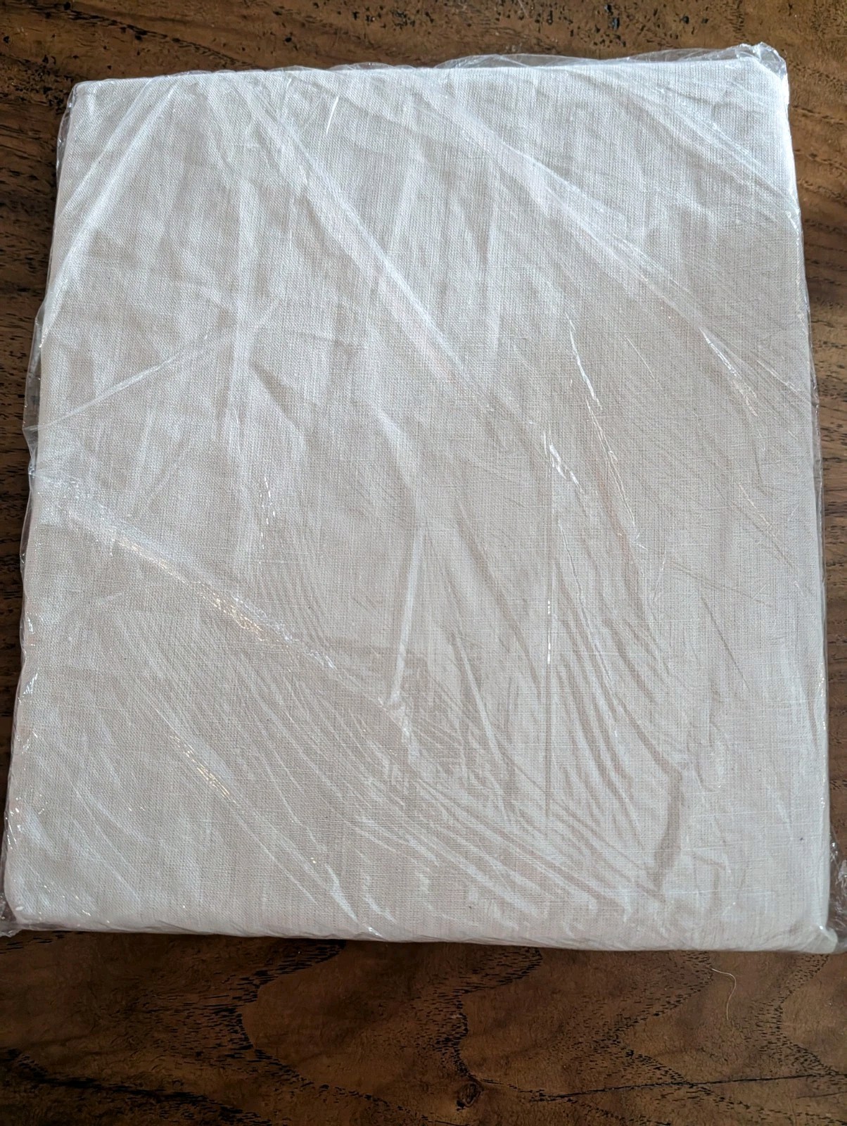 POTTERY BARN Belgian Flax Linen Unlined 3-in-1 Curtain-50x96"-Rosewater-NWT gallery