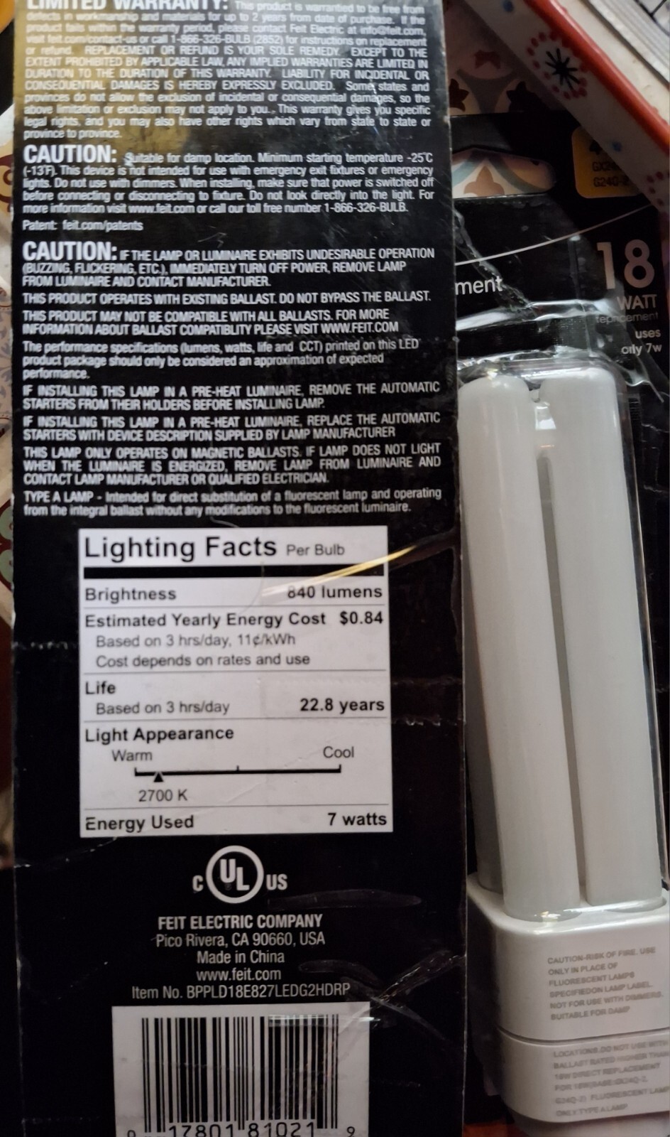 Feit Electric 18 Watt Direct Replacement Plug & Play Type A gallery