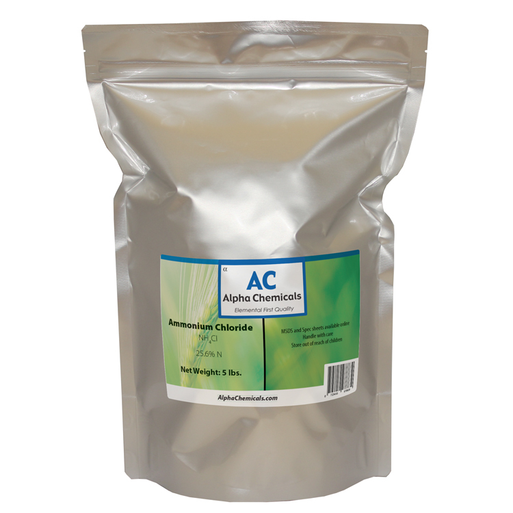 Ammonium Chloride - 5 Pounds - 99% Pure gallery