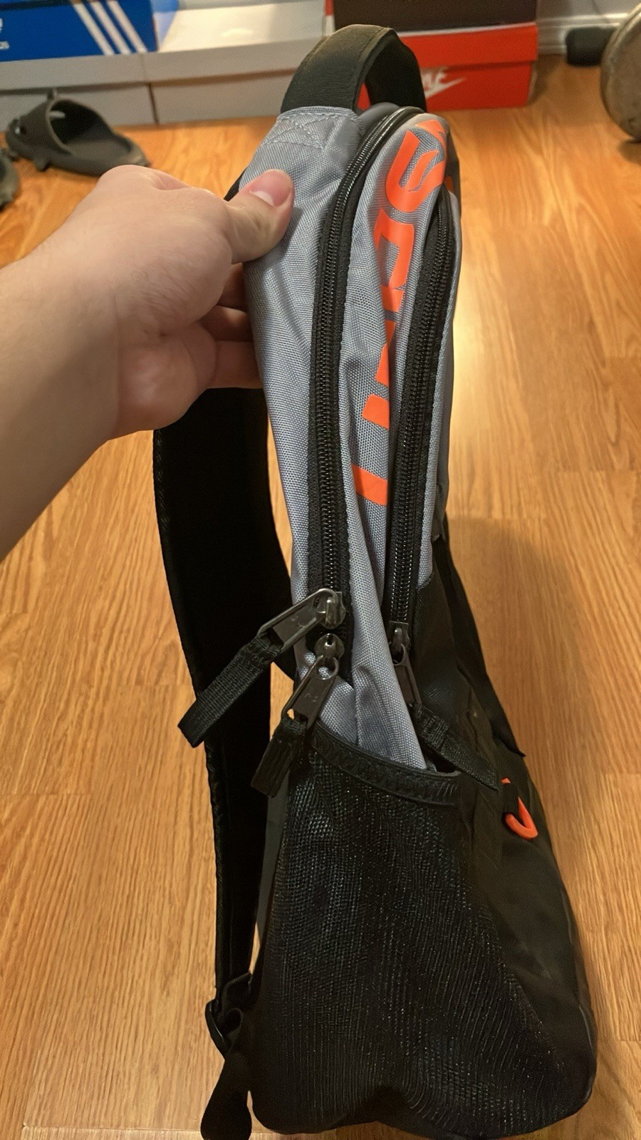 Under Armour Backpack For camping or everyday use! Gray/Black 3