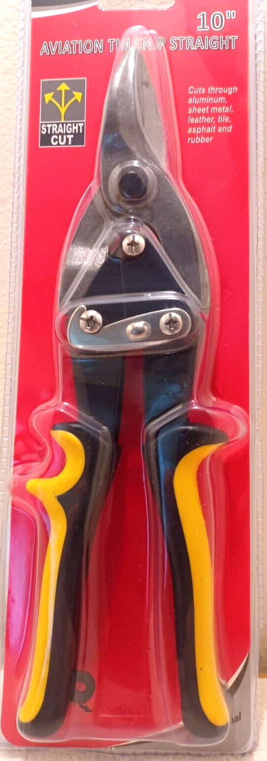 1 pc. TIN SNIPS AVIATION, STRAIGHT CUT COMFORT GRIP 10 INCH gallery